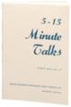 5-15 Minute Talks