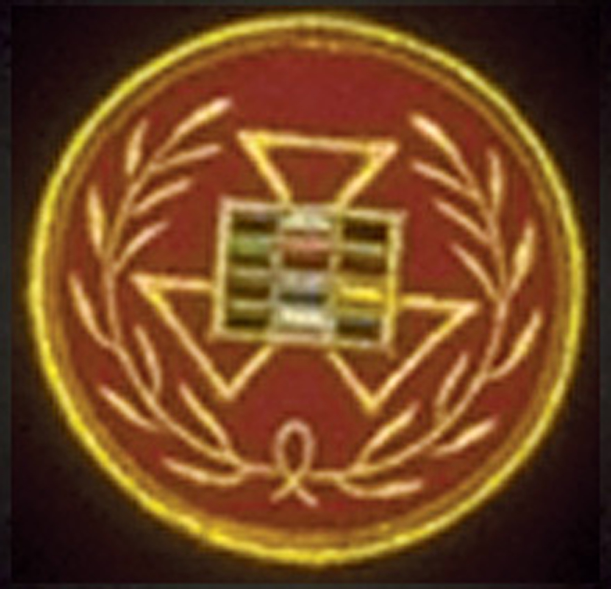 Past Grand High Priest Round Patch Emblem