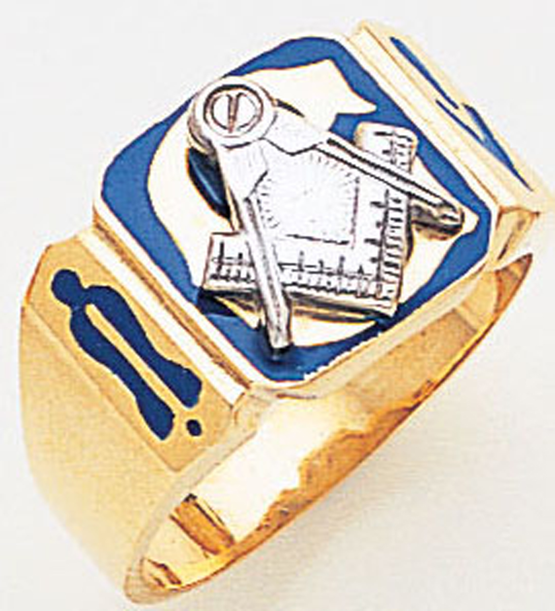 Masonic Gold Ring - 9996