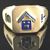 10 Karat Gold Pennsylvania Past Master Ring - Size 12 only